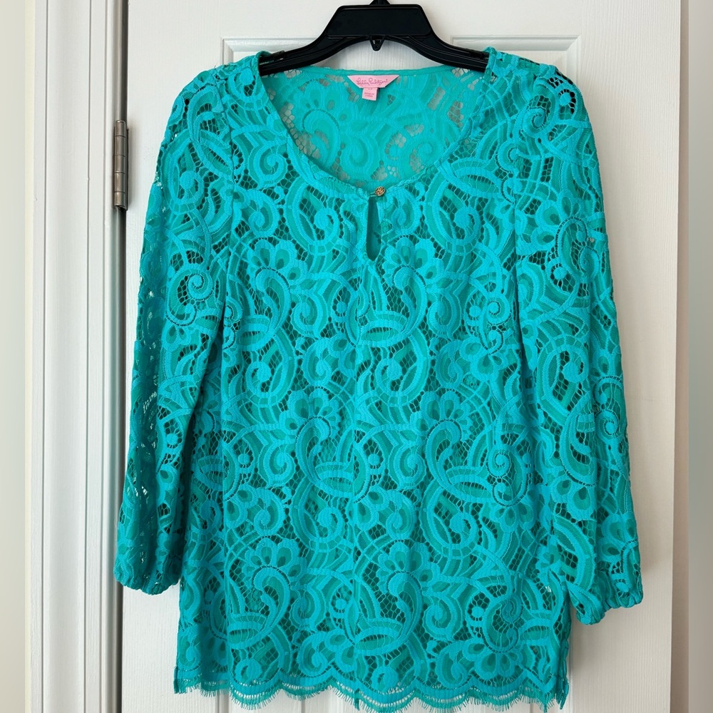 Lilly Pulitzer Lace Top